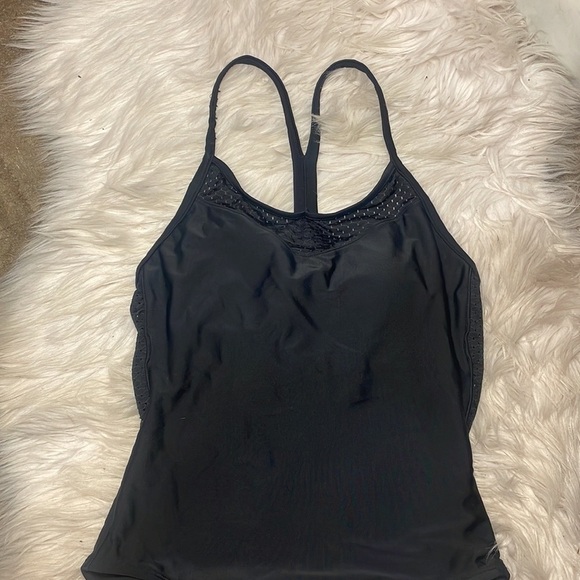 KINESIS Black One Piece Swimsuit Swimming Bikini - Picture 2 of 11